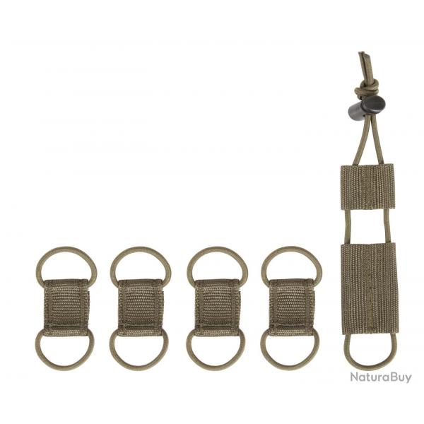 TT CABLE MANAGER SET - Set de 4 passe-cble avec 1 Porte garrot - Olive