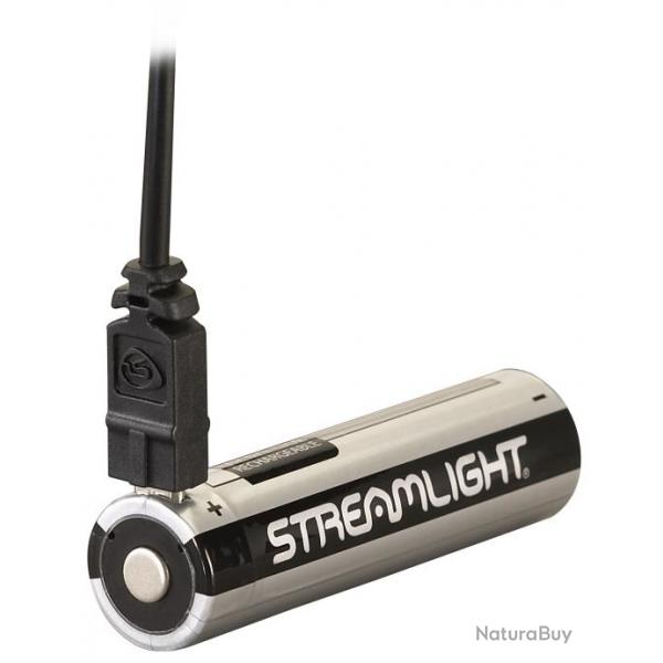 Kit de 2 Batteries Rechargeables 18650 Streamlight avec Cordon