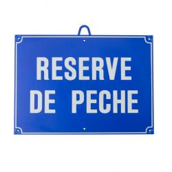 Réserve de pêche dim 28 x 20 cm - Bleu