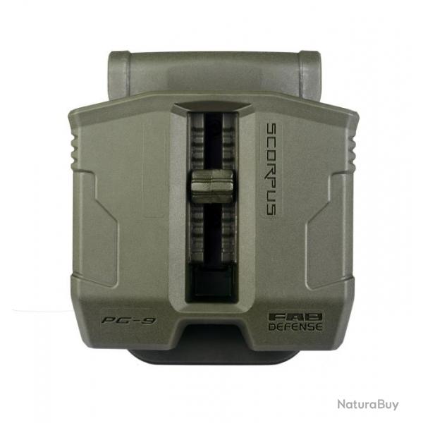 Porte-chargeur double Fab Defense pour glock 17 paddle - Vert