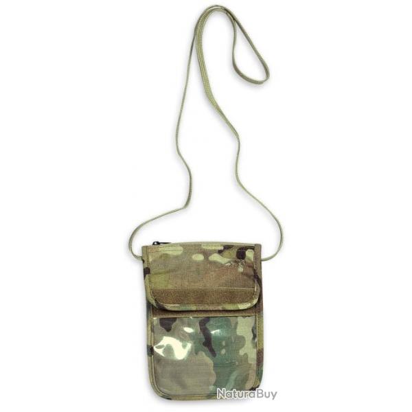 TT neck pouch - pochette de cou - Multicam