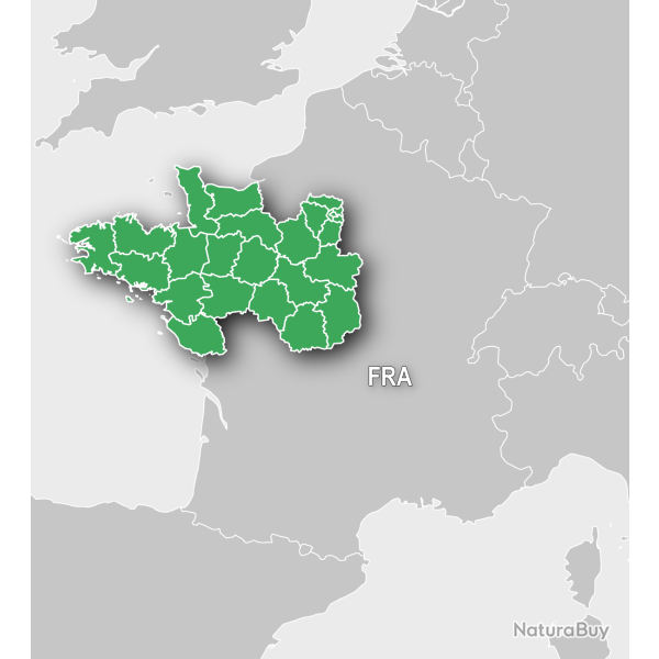 Carte Garmin TOPO France V6 PRO - Nord-Ouest