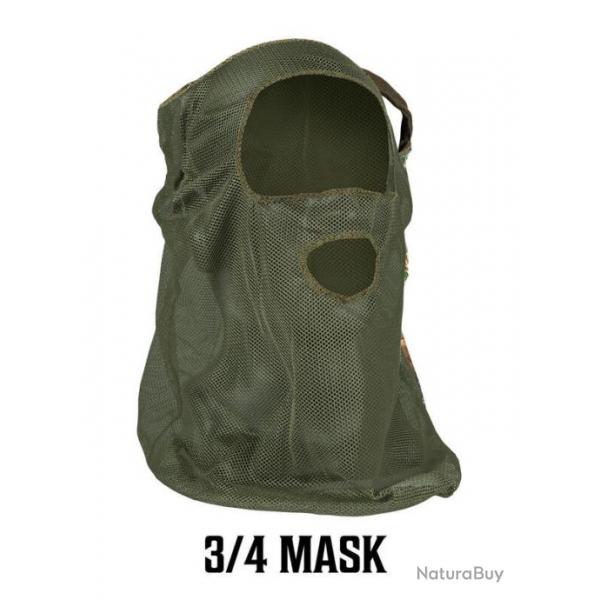 Masque 3/4 Primos Visage En Mesh - Camo Od Green