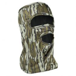 Masque 3/4 Visage stretch avec trou de bouche - Mossy Oak Bottomland