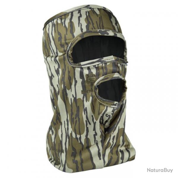 Masque 3/4 Visage stretch avec trou de bouche - Mossy Oak Bottomland