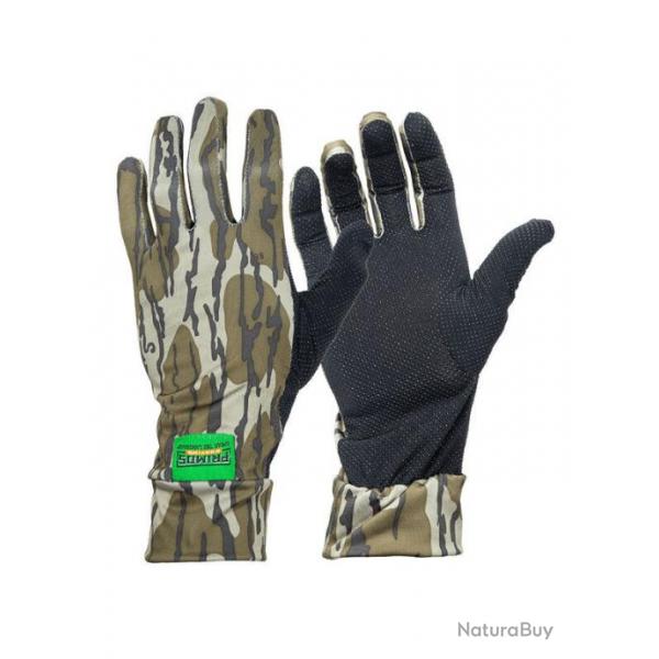 Gants stretch anti-drapants Primos Mossy Oak Bottomland