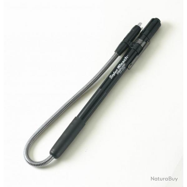 Lampe Atex stylus reach 18cm Noire LED blanche