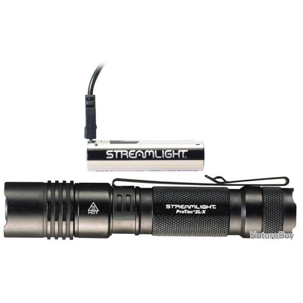 Lampe Streamlight protac 2L-X USB - avec piles Rechargeables - Sous Boite