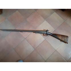 Ancien fusil de chasse à broches pour collectionneur