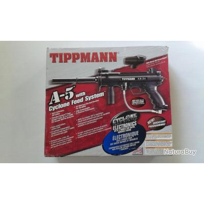 Annonce billes paintball : PAINTBALL A-5 Tippmann Cyclone feed system calibre 0,68