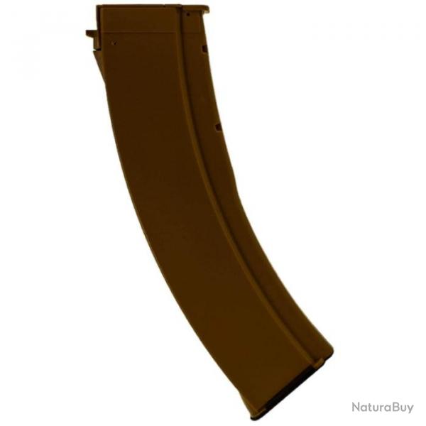Chargeur polymre hi-cap Nuprol - 800 billes pour RPK74 marron - Noir