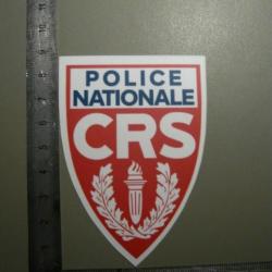 Sticker CRS POLICE NATIONALE