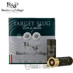 25 Balles B&P Target Slug 28G Cal 12/65