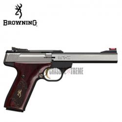 Pistolet BROWNING Buck Mark Medaillon Stainless Cal 22 Lr