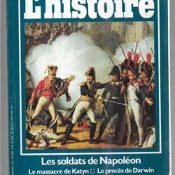 l'histoire 35 les soldats de napoléon, le massacre de katyn, la bible contre darwin, cadets de gasco