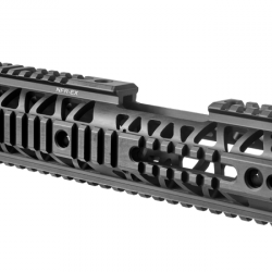 Garde-main allongé en aluminium avec 4 Rails Picatinny pour M4