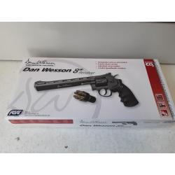 8076 REVOLVER À PLOMBS ASG DAN WESSON 8 CAL4,5BBS CO2 NEUF