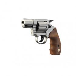 Revolver Colt Detective Special - Cal. 9mm - Nickelé/bois