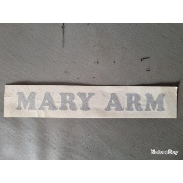 Autocollant MARY ARM