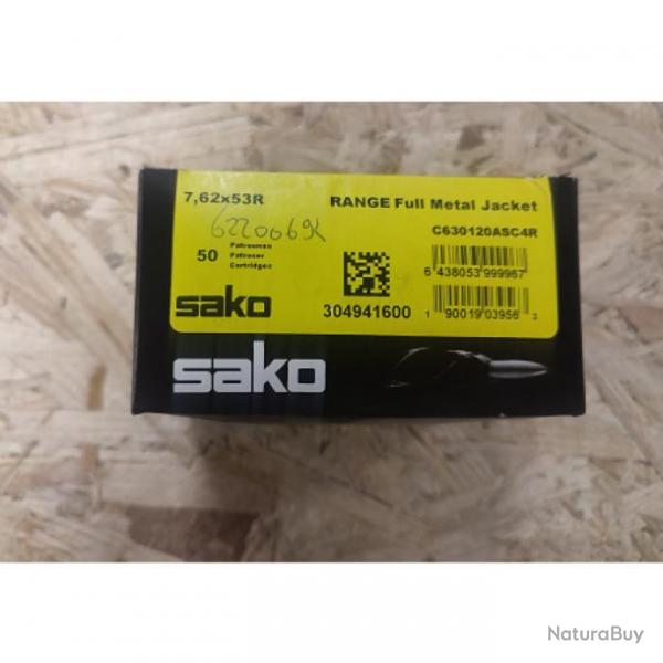 Balles Sako SpeedHead Full Metal Jacket - Cal. 7.62x53 R - 7.62x53R / Par 1