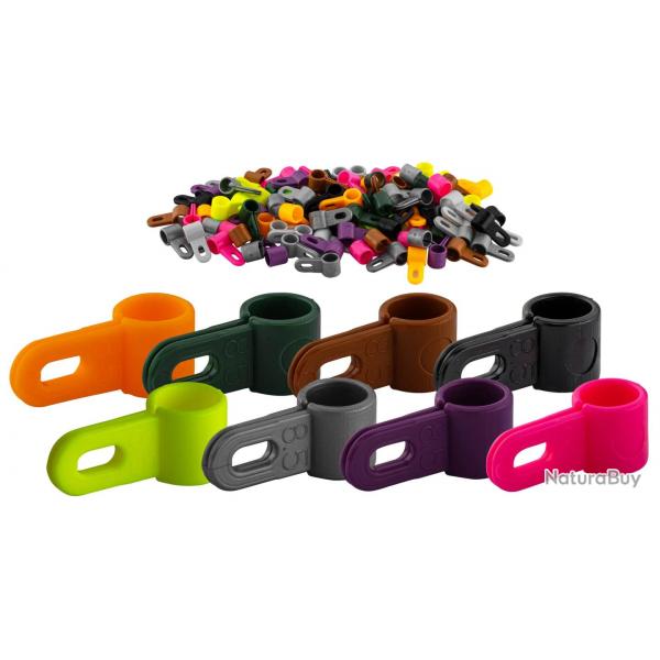 Lot De 20 Bagues D&amp;#039;attelage 10 Couleurs x2 - Colvert Mignon - 10.5 mm