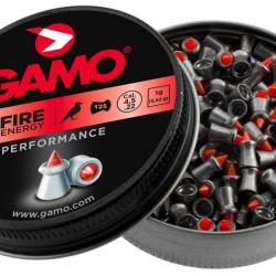 GAMO - Plombs RED FIRE ENERGY 4,5 mm (x100)