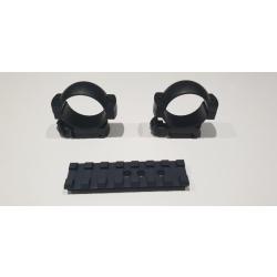 Rail weaver + collier 30mm pour argo/bar