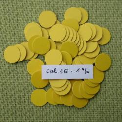 Cartons  couleur  jaune  cal  16  1 mm