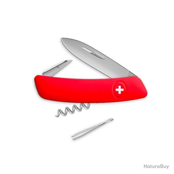 SZD01RM-Couteau suisse Swiza D01 rouge mat