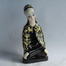 LENCI Madonna céramique Italie Art déco