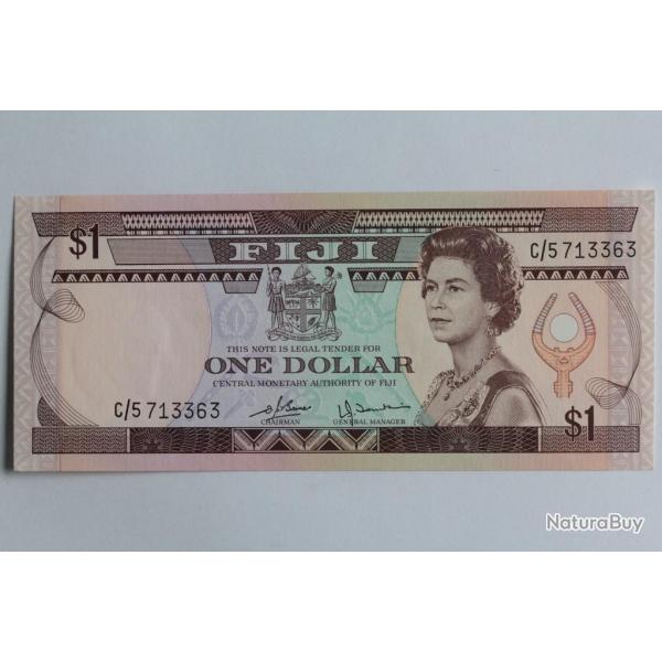Billet 1 Dollar Fiji 1980 neuf