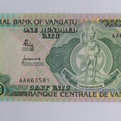 Billet 100 Vatu Vanuatu type 1982-89 neuf