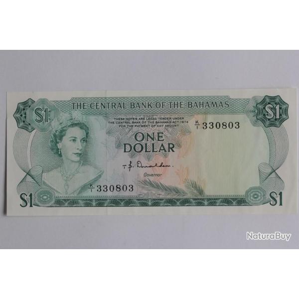 Billet 1 Dollar Bahamas 1974 neuf