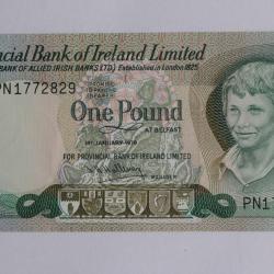 Billet 1 Pound Irlande du Nord 1979 neuf