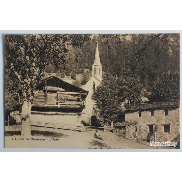 CPA Suisse Les Marcottes L'glise