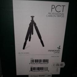 PCT Professionnal Carbon Tripod Swarovski