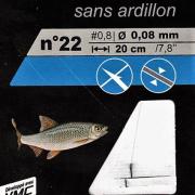 Hameçons Ragot Sans Ardillon - Cristal Bleu (lot De 10)