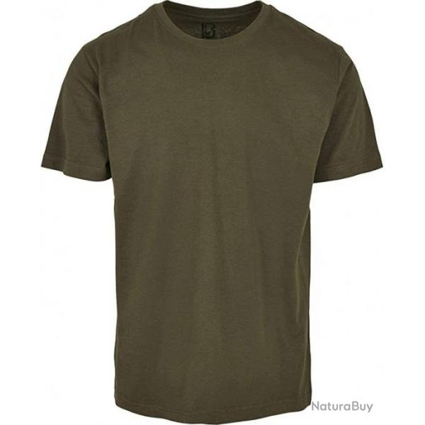 Tee-shirt de chasse - Vert arme - Tailles S  7XL - 100% coton hypoallergnique