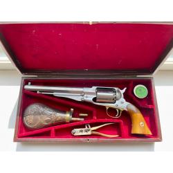 Coffret Revolver Poudre Noire Remington Pietta Coltman