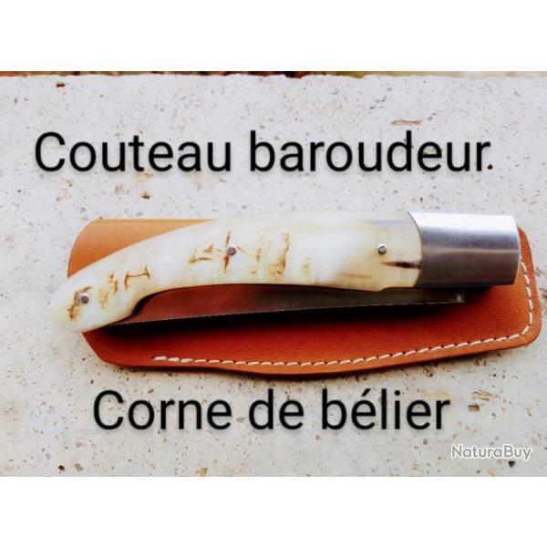 Superbe couteau baroudeur