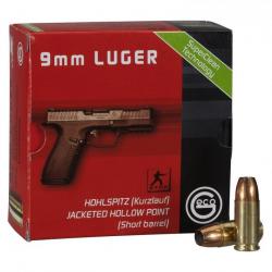 .9mm Luger HP 124grs. (Calibre: .9mm Luger)