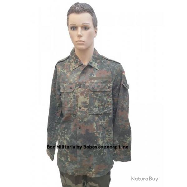 Veste lgre manche longue camouflage flecktarn de la Bundeswehr - Taille M