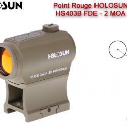 Point Rouge HOLOSUN HS403B - 2 MOA - Couleur FDE