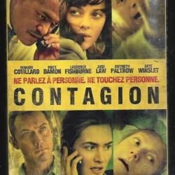 contagion, ne parlez à personne ne touchez à personne dvd , film de 2011 prémonitoire pour 2020