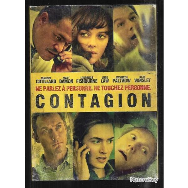 contagion, ne parlez  personne ne touchez  personne dvd , film de 2011 prmonitoire pour 2020