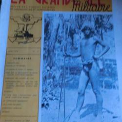 REVUE DES FORCES ARMEES DE MADAGASCARD LA GRANDE ILE  JUIN  1954  GUERRIER SAKALAVA   /  No 15