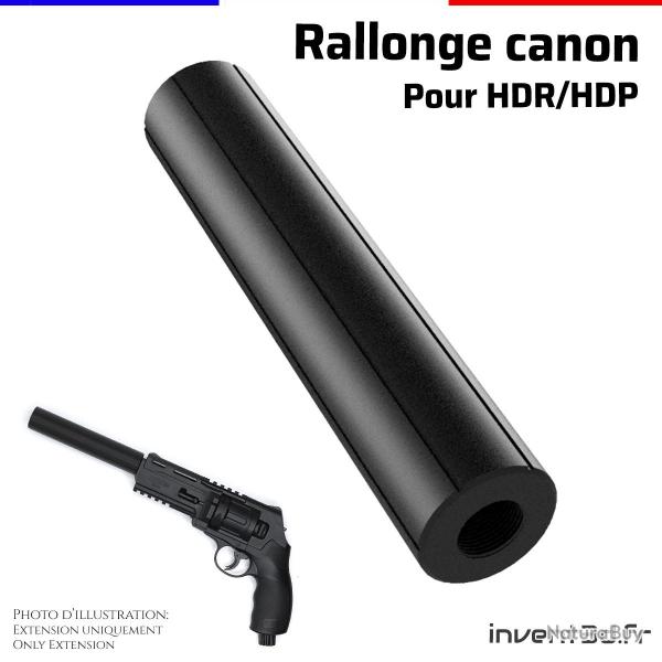 Extension de canon pour HDR-HDP - Pour canon Homedefence and Riotballs- CO2 Airsoft