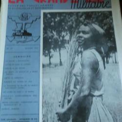 REVUE DES FORCES ARMEES DE MADAGASCARD LA GRANDE ILE  FEVRIER 1955  TYPE SIHANAKA   / No 23