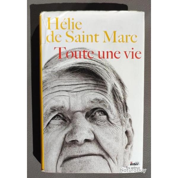 Toute une vie Par Hlie de Saint Marc, Laurent Beccaria (Neuf + CD)