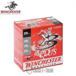 25 Cartouches WINCHESTER X3 Plus 28g cal 20/70